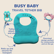 Load image into Gallery viewer, Travel Tether Bib
