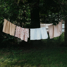 Load image into Gallery viewer, Light Blue Checkered Blanket
