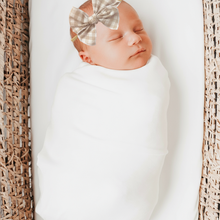 Load image into Gallery viewer, Sailor Bow Baby Girl Nylon Headband Bow Clips
