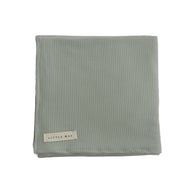 Seafoam Ribbed Stretch Swaddle