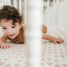 Load image into Gallery viewer, Jersey Knit Polyester Crib Sheet in Every Which Way
