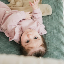 Load image into Gallery viewer, Organic Bamboo Blend Crib Sheet in Beanstalk

