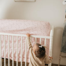 Load image into Gallery viewer, Organic Cotton Jersey Crib Sheet in Butterfly Dreamscape
