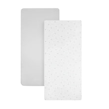 Load image into Gallery viewer, Shnuggle Air Lite Crib Fitted Sheets | 100% Soft Cotton Bedding
