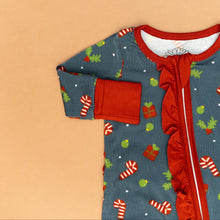 Load image into Gallery viewer, Holiday Ruffled Onesie
