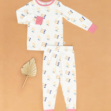 Load image into Gallery viewer, Pink Dreamcatcher Long Sleeve Sleep Set
