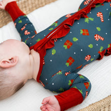 Load image into Gallery viewer, Holiday Ruffled Onesie

