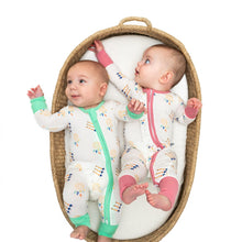 Load image into Gallery viewer, Pink Dreamcatcher Zip Onesie
