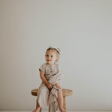 Load image into Gallery viewer, Gingham Print Stretchy Swaddle
