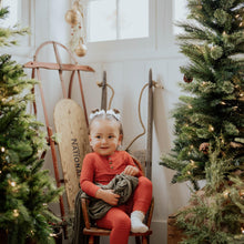 Load image into Gallery viewer, Red Stripe Two-Piece Set
