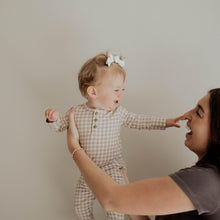 Load image into Gallery viewer, Gingham Print Two-Piece Set
