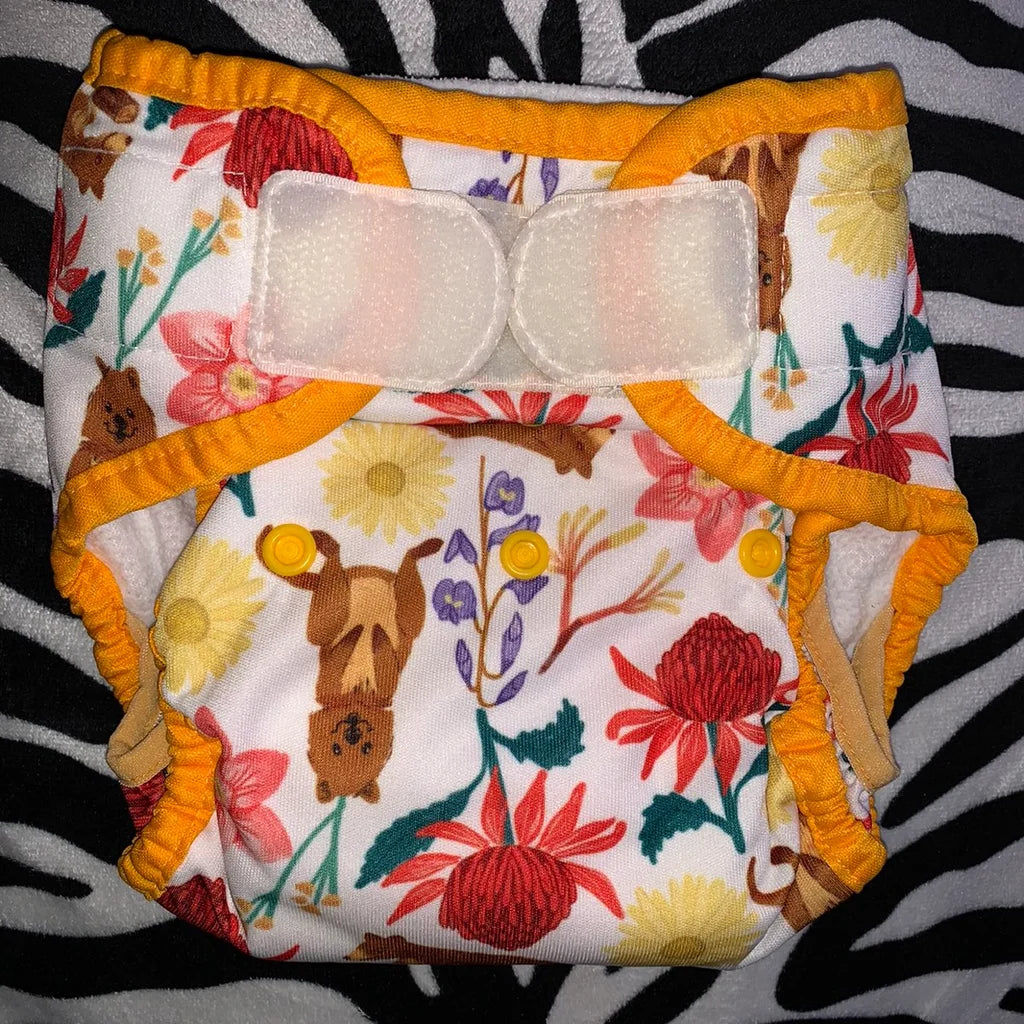 Thirsties Natural One Size Pocket Diaper-Down Under – The Nest