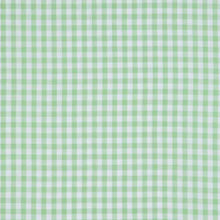 Load image into Gallery viewer, Green White Gingham Crib Sheet
