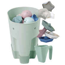 Load image into Gallery viewer, Shnuggle Bath Accessories Bundle - Ellie Scoop, Washy Jug, Boats &amp; Wishy Toy - 4-Piece Set
