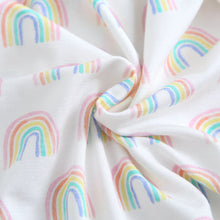Load image into Gallery viewer, Forever Rainbow Bamboo Swaddle Blanket
