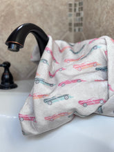 Load image into Gallery viewer, Zoomies Race Car Hooded Baby Towel
