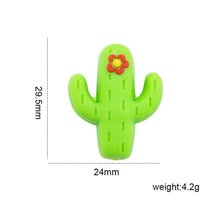 Load image into Gallery viewer, 5PCS/SET  Silicone Animal Beads BPA Free Baby Teething Beads Toy For Pacifier Clips New Born Silicone Rodent Tiny Rod Baby Teether For Baby Kids
