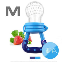 Load image into Gallery viewer, Silicone Baby Pacifier Feeder Cartoon Animal Infant Nipple Holder Newborn Fruit pacifier Tetine Silicona Nipple Bit
