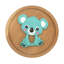 Load image into Gallery viewer, 1pc Unique Baby Koala Silicone Teether Teething Chew Toy   Nursing Tool Pendant Food Grade Silicone
