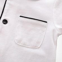 Load image into Gallery viewer, Newborn Baby Girl Boy Rompers Cotton Autumn Spring Infant Toddler Jumpsuit With Collar Pocket In Modern Style
