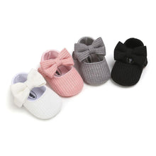Load image into Gallery viewer, Baby Girl Princess Shoes Newborn Girls Bowknot Soft Bottom Casual Prewalkers For Baby Girl Shoes 0-18Months
