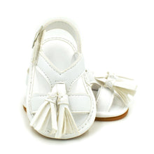 Load image into Gallery viewer, Baby Summer Newborn 0-18M Infant Baby Girls Boys Shoes Solid Non-slip Party Bow PU Leather Breathable Toddler Shoes

