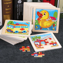 Load image into Gallery viewer, Wood Puzzles Children Adults Vehicle Puzzles Wooden Toys Learning Education Environmental Assemble Toy Educational Games For Baby and Kids
