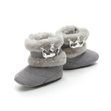 Load image into Gallery viewer, Baby Girl Warm Newborn Infant Winter Babies Soft Boots Anti-slip Children Kids Girls Snow Shoes
