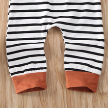 Load image into Gallery viewer, Baby Boy Summer Tops T-shirt Striped Pants Outfit Pajamas for Sleeping In Modern Style For Boys And Girls
