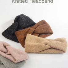 Load image into Gallery viewer, Handmade Baby Headband Women Girl Twisted Hair Band Kids Woolen Headwrap Toddler Turban Hair Accessories For Mother and Daughter
