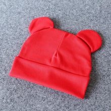 Load image into Gallery viewer, Baby Cap With Ears Cotton Warm Newborn Accessories Baby Hat For Kids Infant Toddler Beanie Cap
