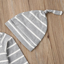 Load image into Gallery viewer, Cute Baby Sleeping Bags Newborn Infant Swaddle Wrap Envelope Baby Blanket Striped Swaddling Wrap Sleep Sack
