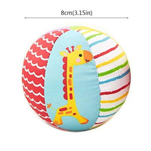 Load image into Gallery viewer, Animal Ball Soft Plush Baby Mobile Toys With Sound Baby Rattle Body Building Ball Newborn Educational Toys For Kids
