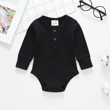 Load image into Gallery viewer, Luxury Mdoern Baby Girl Bodysuits Romper For Children Jumpsuit Unisex Ribbed Outfit Jumpsuit For Kids
