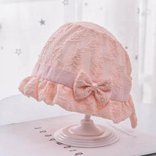Load image into Gallery viewer, Retro Vintage Newborn Baby Cotton Baby Girl Hat Cap Princess Infant Toddler Baby Bonnet Girls Summer Sun Hat For Girls
