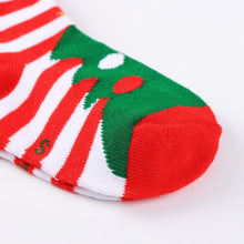 Load image into Gallery viewer, 5Pairs Baby Christmas Socks for Lovely Boy/Girls, Cotton Red Gift Socks In elegant New Year Christmas Style For Baby Kids Set

