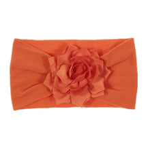 Load image into Gallery viewer, Cute 1PCS Baby Girls Lotus Flower Nylon Headband Knot Elastic Newborn Toddler Headwraps Kids Hair Accessories Gifts
