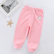 Load image into Gallery viewer, New Kids 1-5Year Baby Boys Pants Autumn Warm Toddler Infant Long Trousers Cartoon 100% Cotton Kids Children Pants
