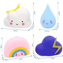 Load image into Gallery viewer, Modern Bathroom Baby Bath Toys Bathroom Play Water Spraying Tool Clouds Shower Floating Toys For Kids
