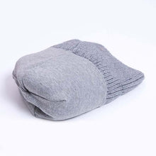 Load image into Gallery viewer, Luxury Modern Elegant New Girls Double Pompom Knitted Hat Warm Thicker Beanie Cap for Baby Girls In Winter elegant New Year Design
