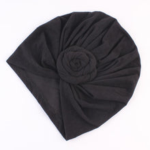 Load image into Gallery viewer, Modern Cotton Hat Handmade Baby Girls Turban Hats Twist Knot Women Caps For Mom And Daughter In Elegant Design
