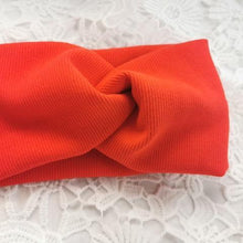 Load image into Gallery viewer, New Autumn Winter Baby Hat Soft Elastic Cotton Newborn Baby Girl Hat Kids Cap Bow In Modern Turban Design
