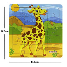 Load image into Gallery viewer, 38 Style Cartoon Wooden Puzzle Children Animal/ Vehicle Toy For  2-6 Year Baby Early Educational Toys for Kids
