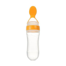 Load image into Gallery viewer, Baby Feeding Bottle Squeeze Feeding Spoon Milk Bottle Baby Training Feeder Food Supplement For Baby
