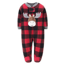 Load image into Gallery viewer, Home Love Romper Fleece Jumpsuit For Newborn Baby Boys And Baby Girl  New Born Baby Clothes
