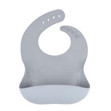 Load image into Gallery viewer, Food Grade Silicone Baby Bibs Waterproof Bib for Newborn Boy Girl Feeding Towel Burp Cloth For Kids
