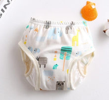 Load image into Gallery viewer, 8-layer Pants Baby Diapers Reusable Training Pants Washable Cloth Diapers Waterproof Pants Nappies  With Leak-proof Side
