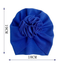 Load image into Gallery viewer, Elegant Flower Baby Hat Toddler Turban Head wraps Kids Bonnet Hat Newborn Baby Hat For Baby Girls
