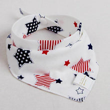 Load image into Gallery viewer, Baby Bibs Waterproof Triangle Cotton Cartoon Child Bibs Dribble Bibs Newborn Slabber Absorbent Cloth For Kids
