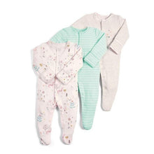Load image into Gallery viewer, 3pcs Set Baby Romper Newborn Sleep suit Flower Baby Rompers Infant Baby Clothes Long Sleeve Newborn Jumpsuits Pajamas for Kids
